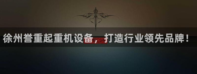 威九国际网站入口地址：徐州誉重起重机设备，打造行业领先品牌！