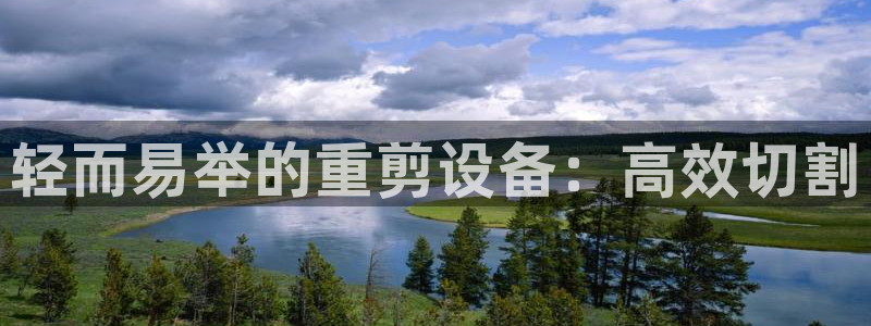 威九国际h5：轻而易举的重剪设备：高效切割
