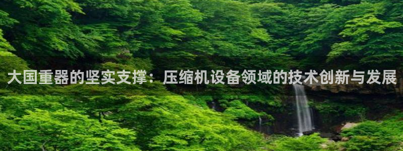威九国际网站登录：大国重器的坚实支撑：压缩机设备领域的技术创