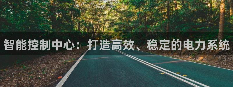 威九国际黑钱：智能控制中心：打造高效、稳定的电力系统