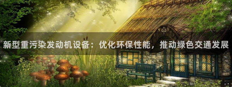 威九国际网站进入产品中心：新型重污染发动机设备：优化环保性能